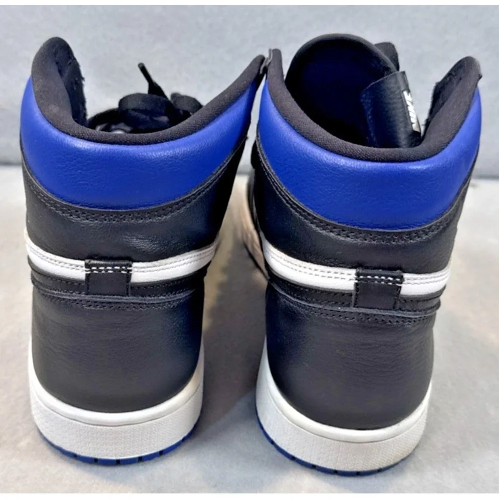 Air Jordan 1 Retro High OG Game Royal Blue White Black 2020 555088-041. sz 10.5